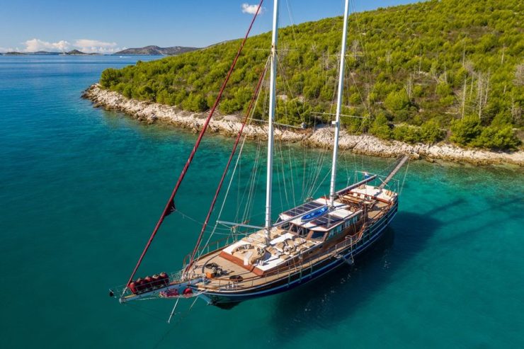 NOSTRA VITA | 2005 31.8m Modern Gulet Wood Sail Yacht from Croatian shipyard Selemiya