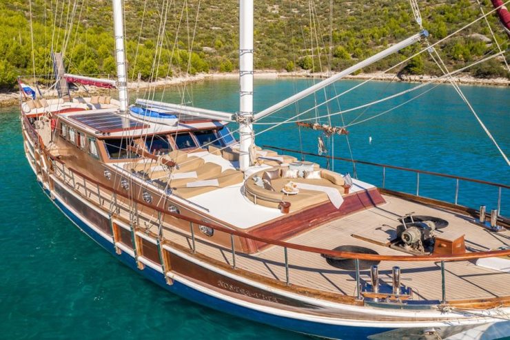 NOSTRA VITA | 2005 31.8m Modern Gulet Wood Sail Yacht from Croatian shipyard Selemiya