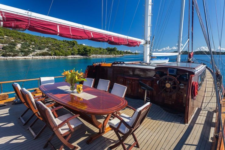 NOSTRA VITA | 2005 31.8m Modern Gulet Wood Sail Yacht from Croatian shipyard Selemiya