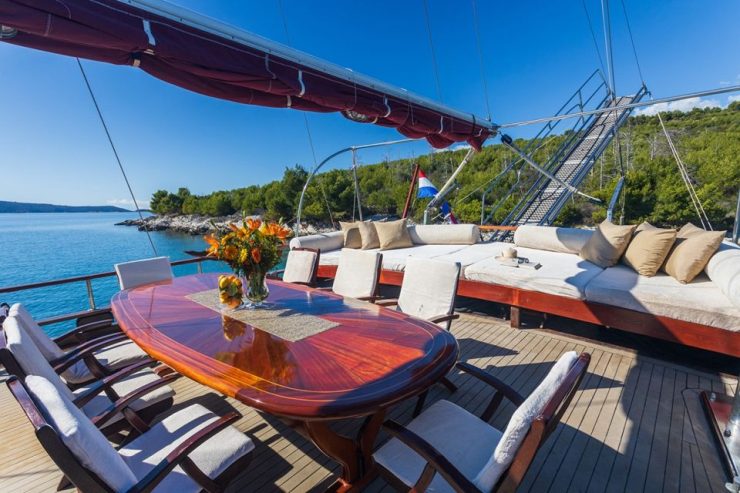 NOSTRA VITA | 2005 31.8m Modern Gulet Wood Sail Yacht from Croatian shipyard Selemiya