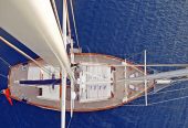 OFELIA | 2000 34.4m (112’8″) Modern Sloop Steel Motor Sail Yacht from Turkish shipyard ADIK