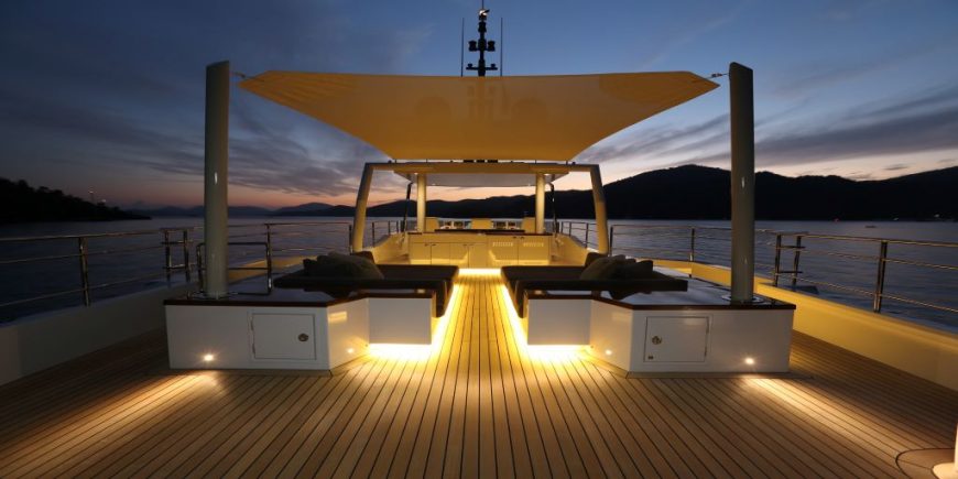 ONLY NOW | 2012 34.6m (113’5″) Luxury Flybridge Motor Yacht from Turkish shipyard TANSU YACHTS