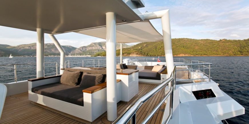 ONLY NOW | 2012 34.6m (113’5″) Luxury Flybridge Motor Yacht from Turkish shipyard TANSU YACHTS