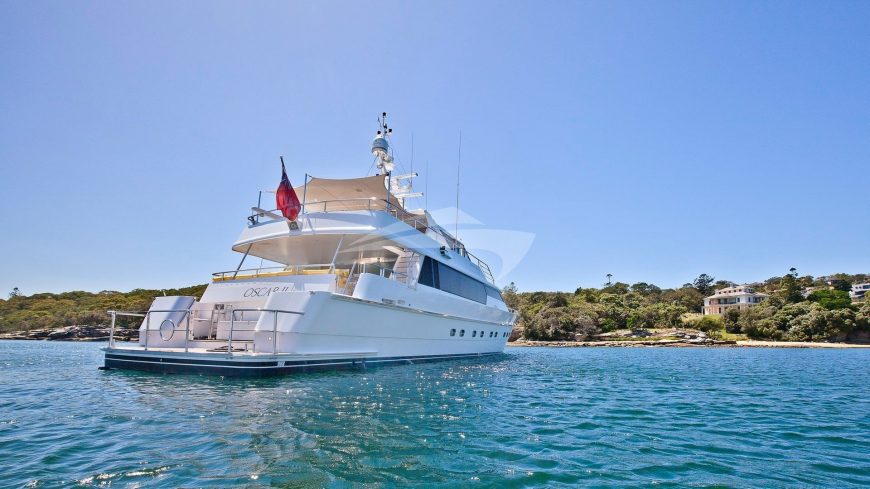 OSCAR 11 | 1990 31.52m (103’4″) Luxury Flybridge Motor Yacht from Australian shipyard Warren Yachts