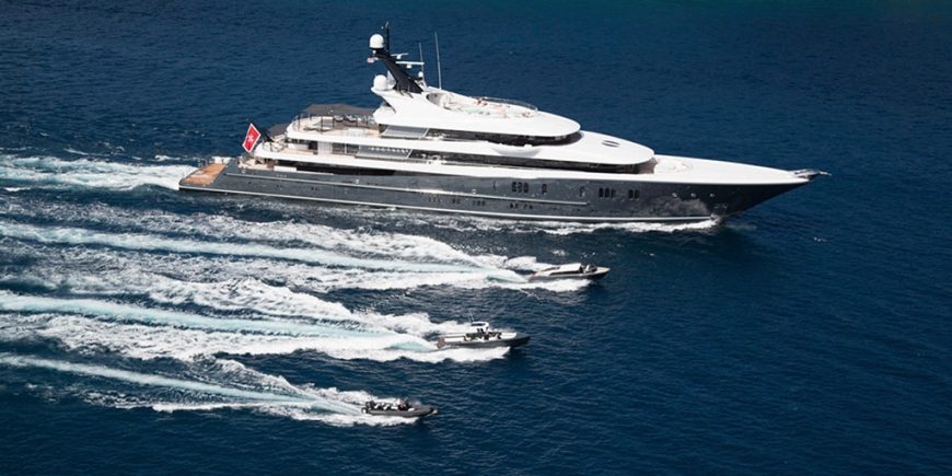 PHOENIX 2 | 2010 90.02m (295’4″) Luxury Quad-Deck Motor Yacht from German shipyard Lürssen