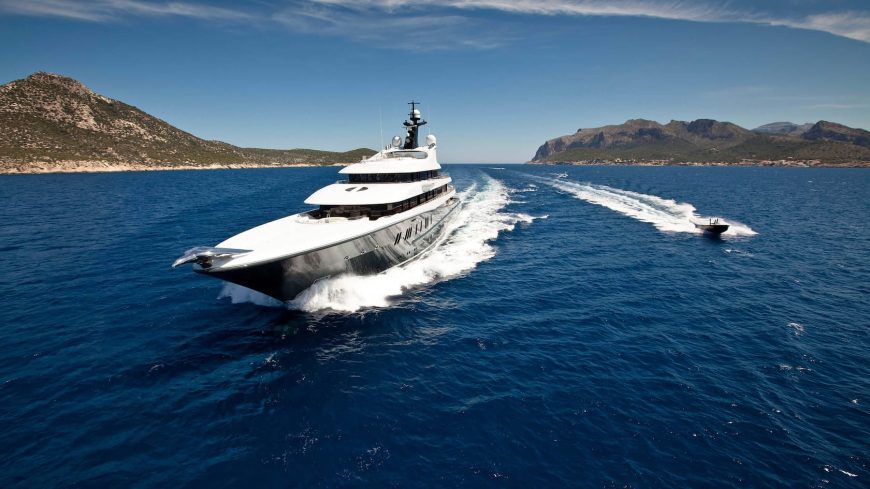 PHOENIX 2 | 2010 90.02m (295’4″) Luxury Quad-Deck Motor Yacht from German shipyard Lürssen