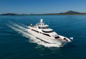 PHOENIX ONE | 1991 34.75m (114′) Luxury Flybridge Aluminium Motor Yacht from Australian shipyard Lloyds