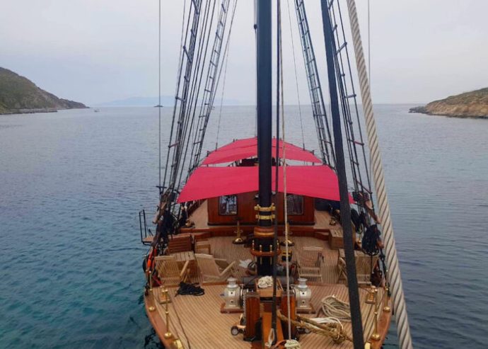 Prince of Athens | 1967 25m (82′) Classic Sail Yacht from Dutch shipyard Akerrboom Jahtwerf