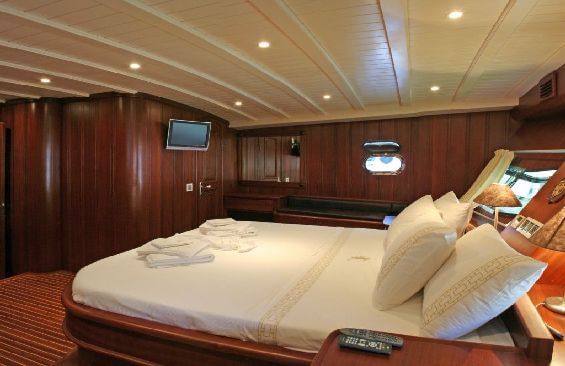 Princess Karia II | 2008 30m (98’5″) Modern Gulet Motor Sail Yacht from Turkish shipyard