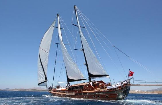 Princess Karia IV | 2010 35m (114’10”) Modern Gulet Motor Sail Yacht from Turkish shipyard Bodrum