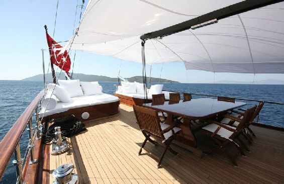 Princess Karia IV | 2010 35m (114’10”) Modern Gulet Motor Sail Yacht from Turkish shipyard Bodrum