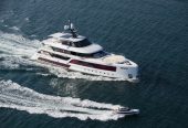 QUINTA ESSENTIA | 2016 55m (180.45 ft) Hybrid Luxury Tri-Deck Aluminium Motor Yacht from renowned Italian shipyard Admiral