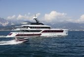 QUINTA ESSENTIA | 2016 55m (180.45 ft) Hybrid Luxury Tri-Deck Aluminium Motor Yacht from renowned Italian shipyard Admiral