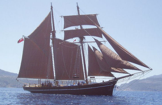 RHEA | 1900 28m (91’10”) Classic Tall Ship Sail Yacht from Danish shipyard Nyborg