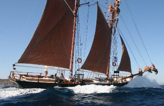 RHEA | 1900 28m (91’10”) Classic Tall Ship Sail Yacht from Danish shipyard Nyborg