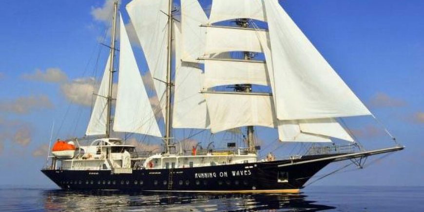 RUNNING ON WAVES | 2011 64m (210′) Luxury Cruising Motor Sail Yacht from German shipyard Segel Masten Yachten