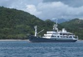 SALILA | 1991 58m (190’2″) Luxury Explorer Steel Motor Yacht from Japanese shipyard Kanasashi