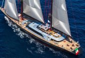 SEAHAWK | 2013 58.60m (192.26ft) Luxury Aluminium Sail Yacht from renowned Italian shipyard Perini Navi