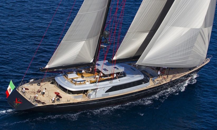 SEAHAWK | 2013 58.60m (192.26ft) Luxury Aluminium Sail Yacht from renowned Italian shipyard Perini Navi