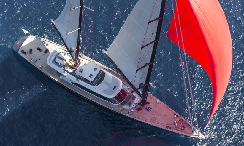 SEAHAWK | 2013 58.60m (192.26ft) Luxury Aluminium Sail Yacht from renowned Italian shipyard Perini Navi