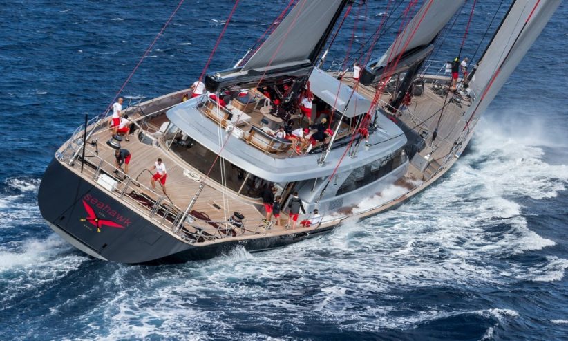 SEAHAWK | 2013 58.60m (192.26ft) Luxury Aluminium Sail Yacht from renowned Italian shipyard Perini Navi