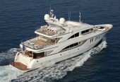 SEASHELL | 2010 33.7m (110’5″) Luxury Tri-Deck Aluminium Motor Yacht from Brazilian shipyard Fittipaldi Yachts