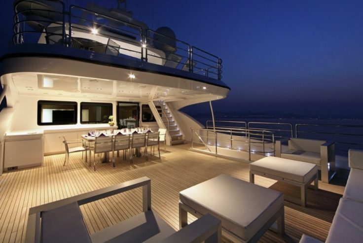 SEASHELL | 2010 33.7m (110’5″) Luxury Tri-Deck Aluminium Motor Yacht from Brazilian shipyard Fittipaldi Yachts