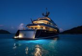 SLIPSTREAM | 2009 60m (196’8″) Luxury Tri-Deck Steel Motor Yacht from French shipyard CMN