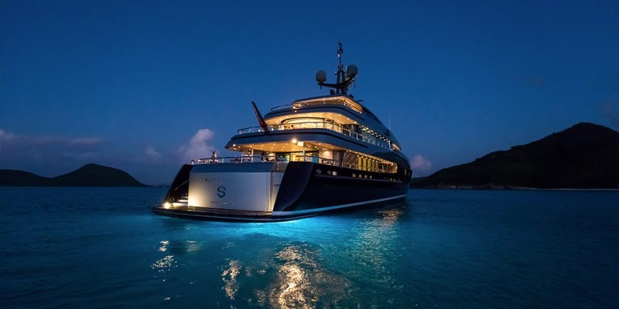 SLIPSTREAM | 2009 60m (196’8″) Luxury Tri-Deck Steel Motor Yacht from French shipyard CMN