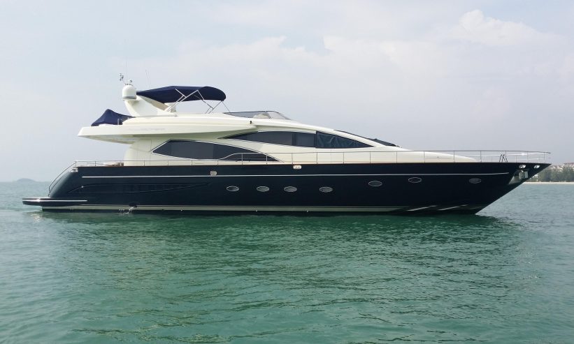 SULA | 2009 26.02 m (85’3″) Fast Flybridge Motor Yacht from Italian shipyard RIVA