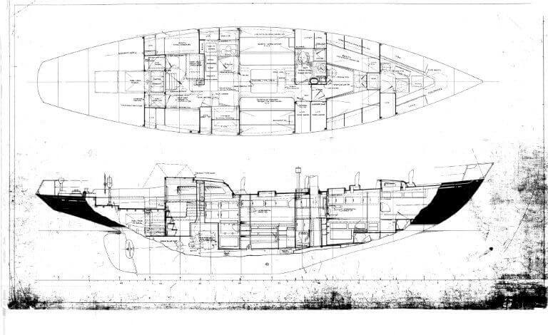 Samarkand | 1958 17m (55’9″) Classic Cruising Sailing Yacht from German shipyard Abeking & Rasmussen