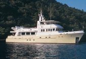 TIVOLI | 2001 27.61m (90’5″) Vripack Doggersbank design Explorer Steel Motor Yacht from Turkish shipyard Proteskan