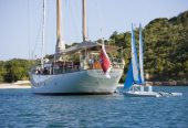 Tiziana | 1963 35.61m (116’8″) Classic Steel Sail Yacht from German shipyard Abeking & Rasmussens