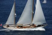 Tiziana | 1963 35.61m (116’8″) Classic Steel Sail Yacht from German shipyard Abeking & Rasmussens