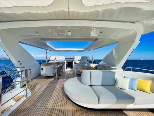 WAVE | 2019 26.78m (87’10”) Luxury Flybridge Performance Motor Yacht from Italian shipyard AZIMUT