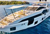 WAVE | 2019 26.78m (87’10”) Luxury Flybridge Performance Motor Yacht from Italian shipyard AZIMUT