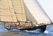 WHEN AND IF | 1939 19.38m (63’7″) Classic Sloop Mahogany Sail Yacht from American boatbuilder F.F. Pendleton