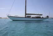 Yanira | 1954 17.9m (58’9″) Classic Cruising Racer Mahogany Sail Yacht custom made in Norway