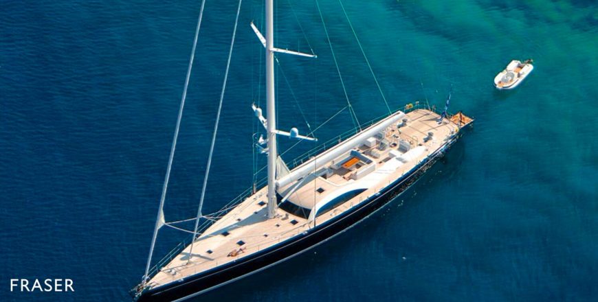 ARISTARCHOS | 2006 40m (131’3″) World Cruising Sloop Motor Sail Yacht from Finnish shipyard Nautor Swan