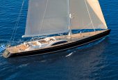 ARISTARCHOS | 2006 40m (131’3″) Luxury Global Cruising Sloop Motor Sail Yacht from famous Finnish shipyard Nautor Swan