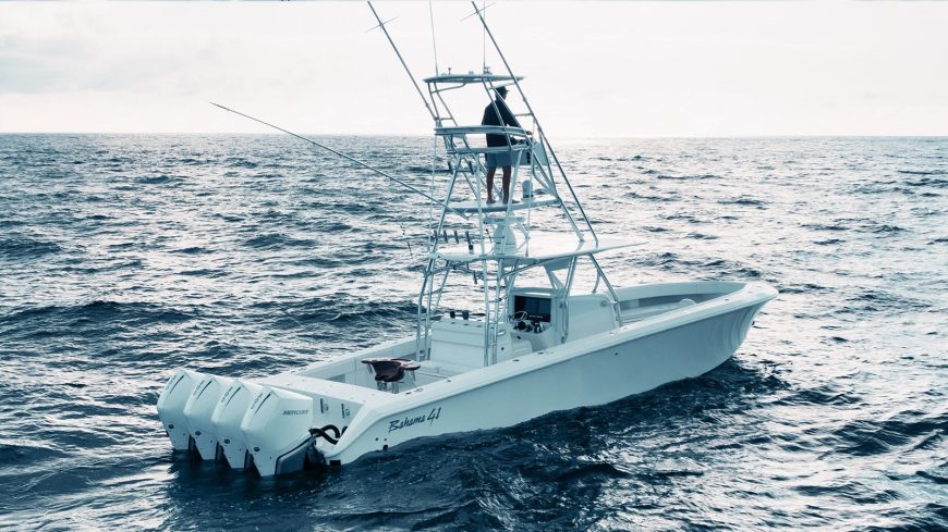 BILL TIME | 2016 12.5m (41′) Center Console Sport Fisher Motor Yacht from American shipyard Bahama Boat Works