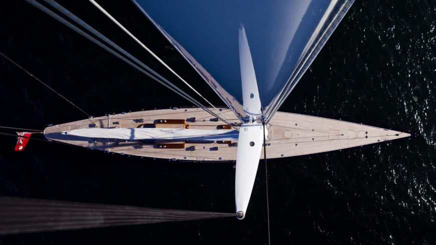 HANUMAN | 2009 42.1m (138’2″) Luxury J Class Racer Cruising Sail Yacht by famous Dutch shipyard Royal Huisman