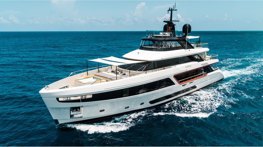 KOJU | 2021 36.91m (121’1″) Luxury Tri-Deck Motor Yacht from renowned Italian shipyard Benetti