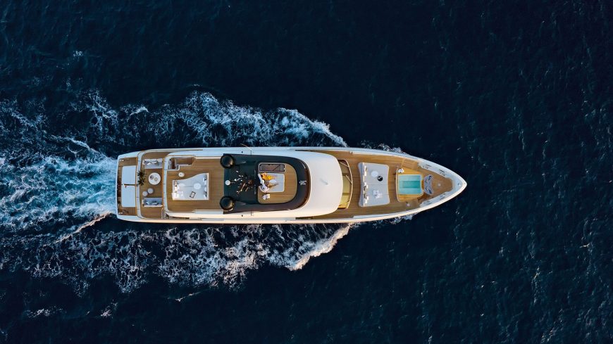 KOJU | 2021 36.91m (121’1″) Luxury Tri-Deck Motor Yacht from renowned Italian shipyard Benetti