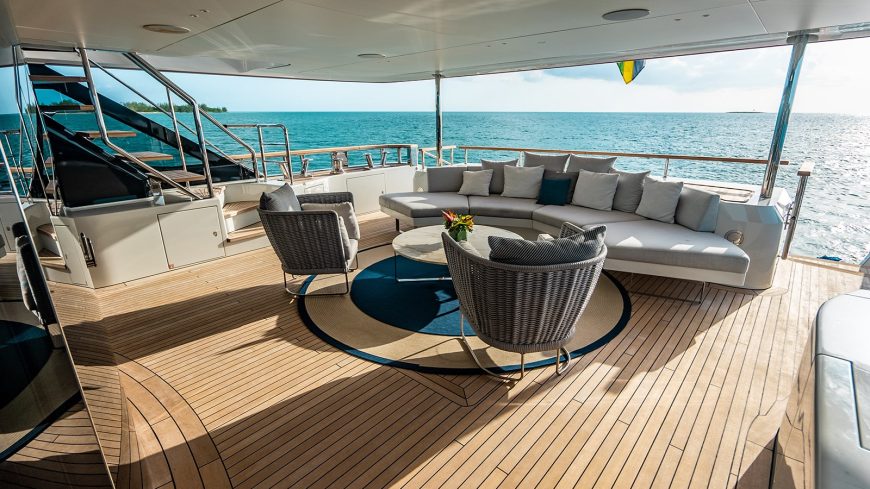 KOJU | 2021 36.91m (121’1″) Luxury Tri-Deck Motor Yacht from renowned Italian shipyard Benetti