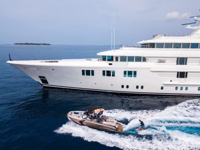 LADY E | 2006 74.5m (244.4ft) Luxury Quad-Deck Steel Motor Yacht from Dutch shipyard Amels