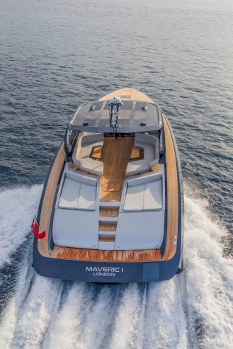 MAVERIC 1 | 2022 19.4M (63’8”) LUXURY PERFORMANCE OPEN SPORT MOTOR YACHT FROM AMERICAN SHIPYARD PALMER JOHNSON