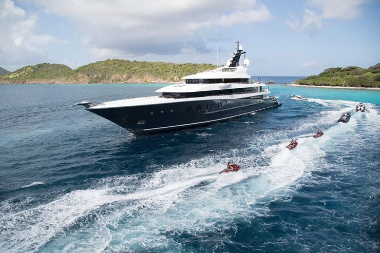 PHOENIX 2 | 2010 90m (295’4″) Luxury Quad-Deck Motor Yacht built by German shipyard Lürssen