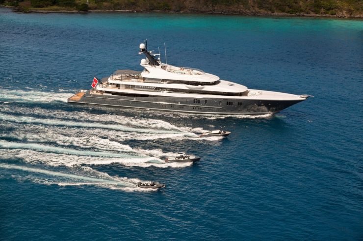 PHOENIX 2 | 2010 90m (295’4″) Luxury Quad-Deck Motor Yacht built by German shipyard Lürssen