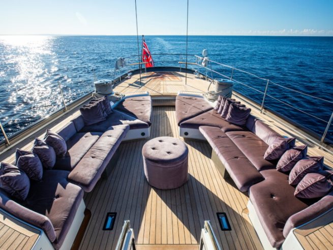 PINK GIN VI | 2017 53.9m (177′) Luxury Cruising Carbon Sloop Sailing Yacht from Finnish shipyard Baltic Yachts